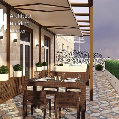 Изготовление дизайн-проекта с визуализациями террасы Architect Building Center