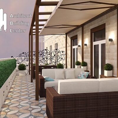 Изготовление дизайн-проекта с визуализациями террасы Architect Building Center