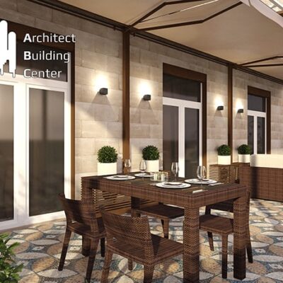 Изготовление дизайн-проекта с визуализациями террасы Architect Building Center