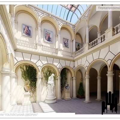 Национальный музей искусств имени Богдана и Варвары Ханенко Architect Building Center