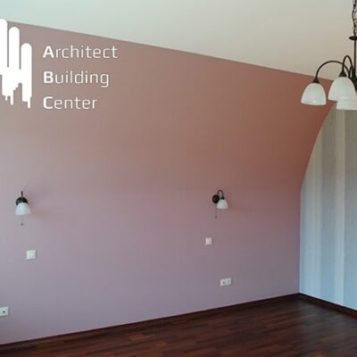 Отделочные работы коттеджа 480 кв.м. Architect Building Center