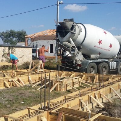 Фундаментные работы коттеджа Architect Building Center
