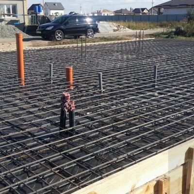 Фундаментные работы коттеджа Architect Building Center