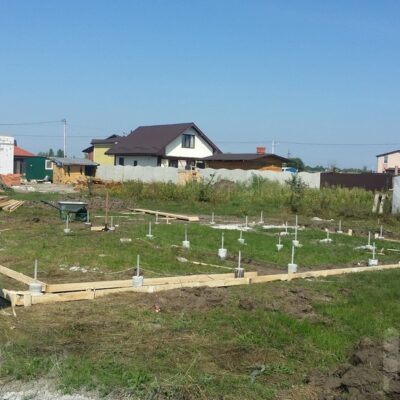 Фундаментные работы коттеджа Architect Building Center