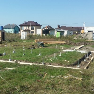 Фундаментные работы коттеджа Architect Building Center