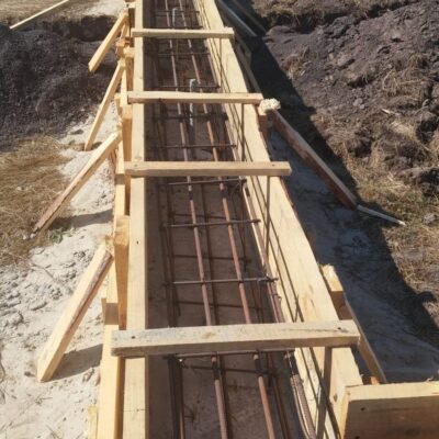 Фундаментные работы коттеджа Architect Building Center