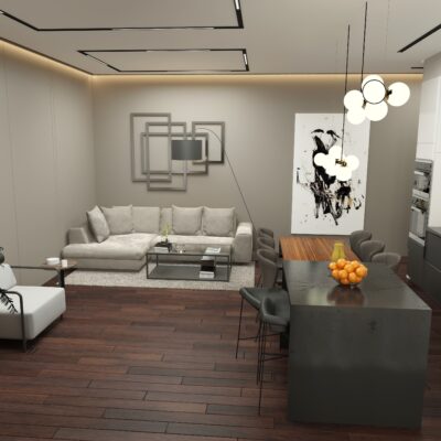 Дизайн проєкт квартири по вулиці Велика Васильківська Architect Building Center