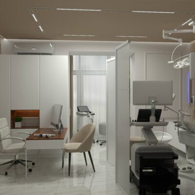 Дизайн проект клиники “Arutiunova Skin Health Clinic” Architect Building Center